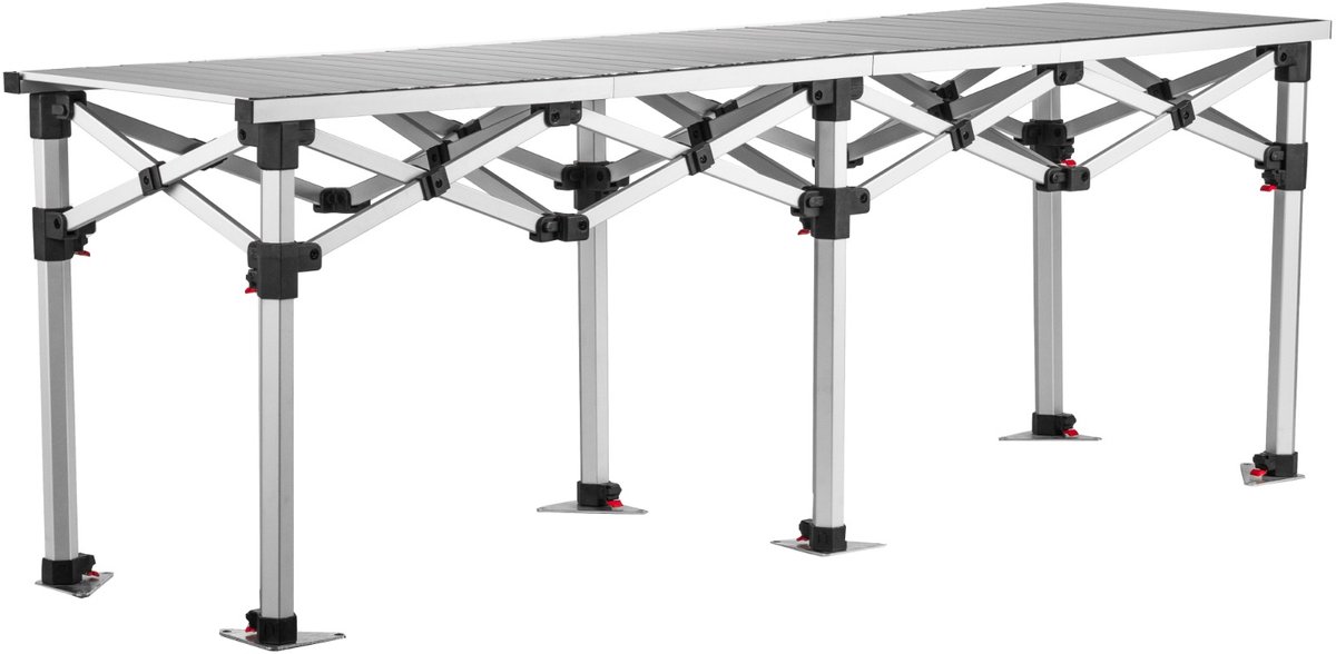 Easy Up Tafel 190 cm aluminium Grizzly Outdoor