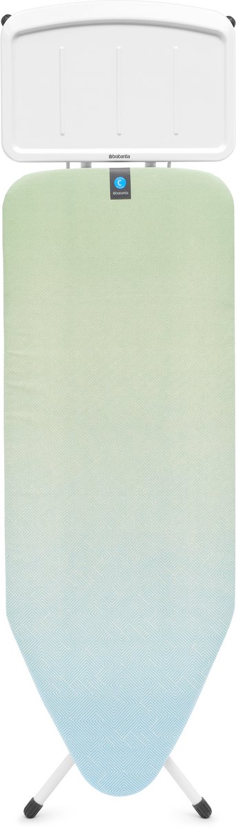 Brabantia Strijkplank C - met Stoomunithouder - 124x45 cm - Soothing Sea