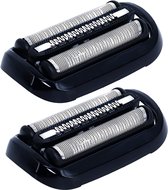 Vervangende kop geschikt voor Braun 5/6 Series 53B Scheermesjes - 2 stuks - Scheermesjes - Geschikt voor 5020s, 5018s, 5035s, 5049cs, 5050cs, 6020s, 6040cs, 6075cc, 6072cc - Set van 2