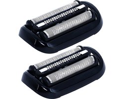 Vervangende kop geschikt voor Braun 5/6 Series 53B Scheermesjes - 2 stuks - Scheermesjes - Geschikt voor 5020s, 5018s, 5035s, 5049cs, 5050cs, 6020s, 6040cs, 6075cc, 6072cc - Set van 2