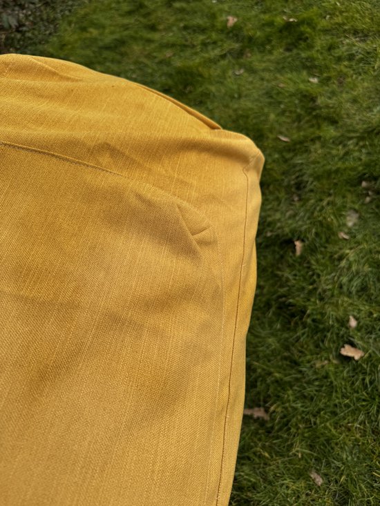 ZENSEOUS Duurzaam Yoga Strand Golf Shopper Reis Cabine Tas Oversized XXL Geel van ZENSEOUS — afbeelding 5