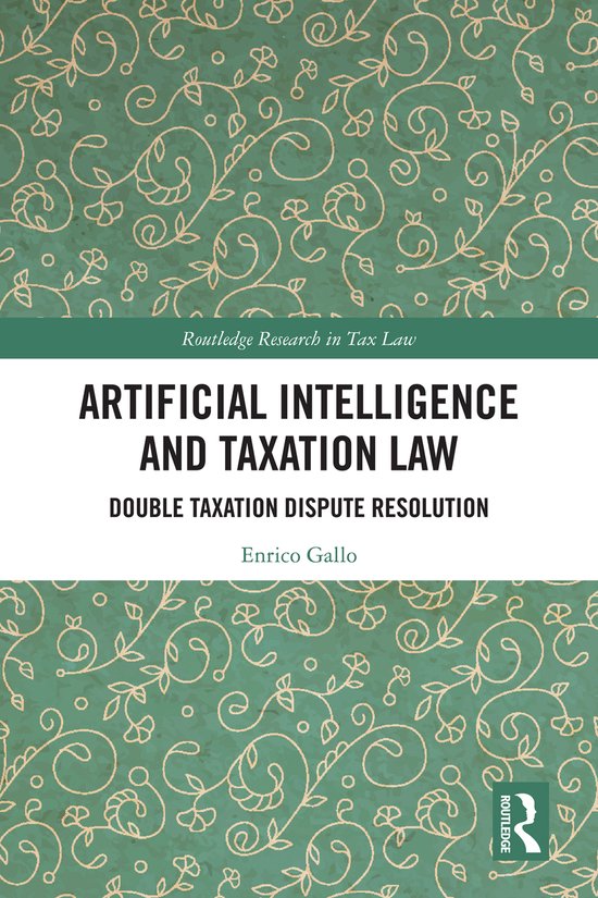 Routledge Research in Tax Law- Artificial Intelligence and T ... - cover
