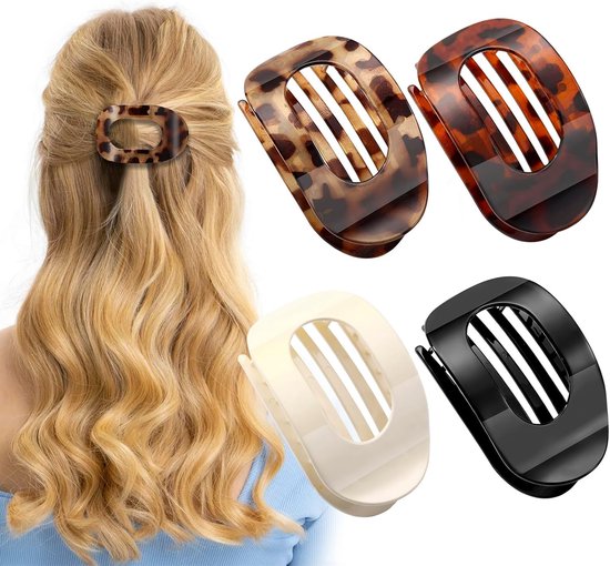 4 Stuks Elegante Haarspelden Voor Dames