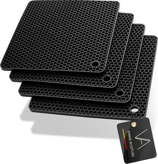HJZHII 20 stuks onderzetters van kurk, rond, 10 cm, rond, antislip en