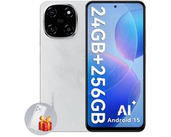 Blackview COLOR 6 Smartphone - 24GB RAM - 256GB ROM - 6.67 Inch - 5000mAh - Dual 4G LTE - Android 15 - GPS - Wit