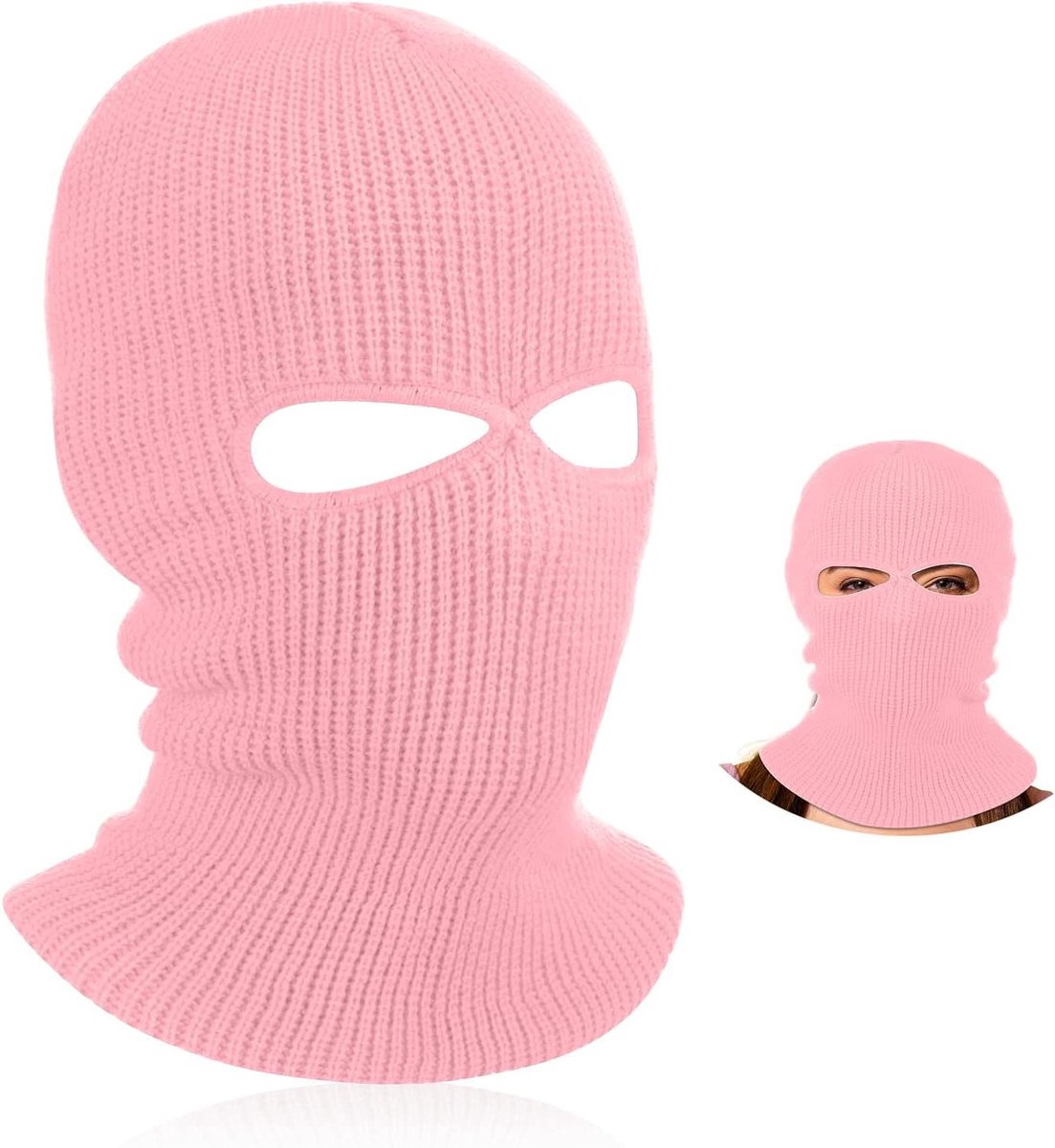 Zeynomax Gebreid skimasker voor de winter – Eén Any