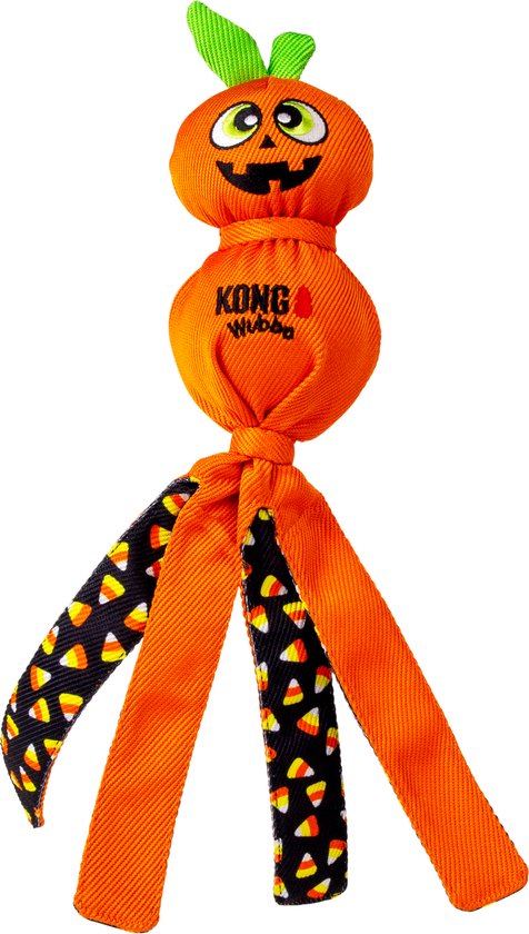 Kong halloween wubba ballistic pompoen 37x8,5x8,5 cm