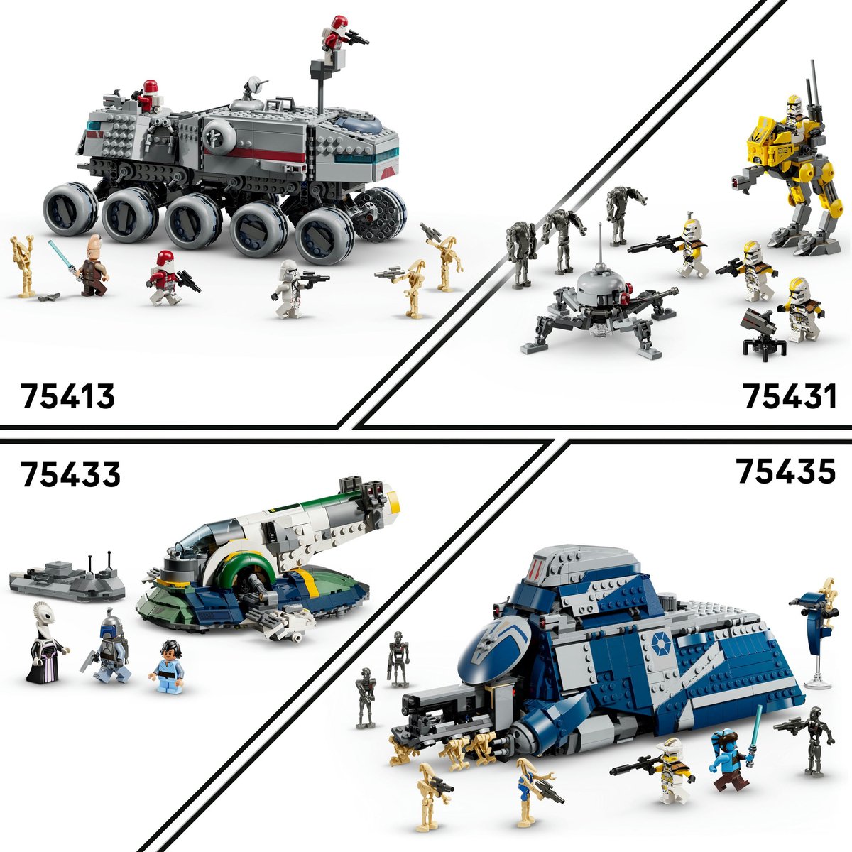 LEGO Star Wars - V-19 Torrent starfighter Constructiespeelgoed thumbnail 3