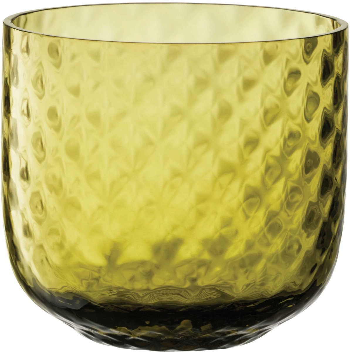 L.S.A. - Dapple Waterglas 300 ml Set van 2 Stuks Woodland Green - Glas - Groen