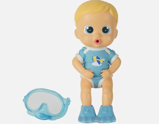 Bloopies Max Bathtime Friends-pop Blauw — afbeelding 3