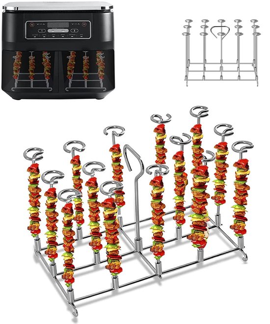 Brandsseller Rond BBQ-grillrooster 60 cm van roestvrij staal AISI 201 – Voor zwenkgrill, kogelbarbecue en vuurkorf – Voedselveilig, corrosiebestendig en eenvoudig schoon te make Brandsseller Rond BBQ-grillrooster 60 cm van roestvrij staal AISI 201 – Voor zwenkgrill, kogelbarbecue en vuurkorf – Voedselveilig, corrosiebestendig en eenvoudig schoon te make
