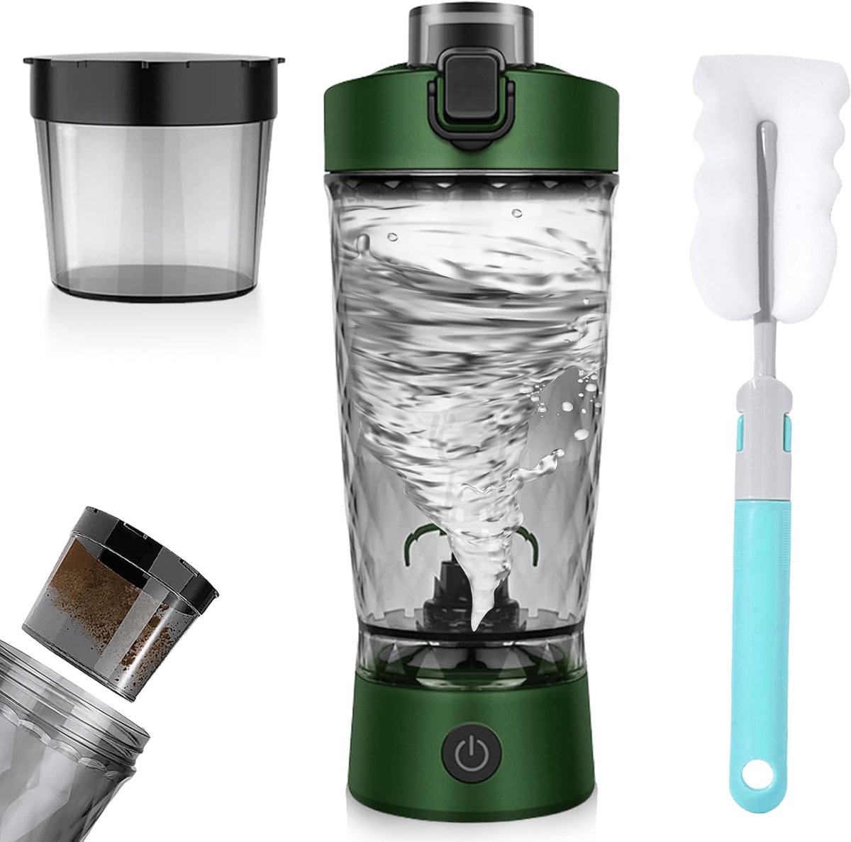 Lexium Elektrische Shakebeker - Elektrische fitness shake beker - Shakebeker - Fitness shakebeker - Elektrische proteïnebeker - Shakebekers - Shaker - Automatisch Roeren - Proteine Shaker - Automatische Sportbeker - Sporten