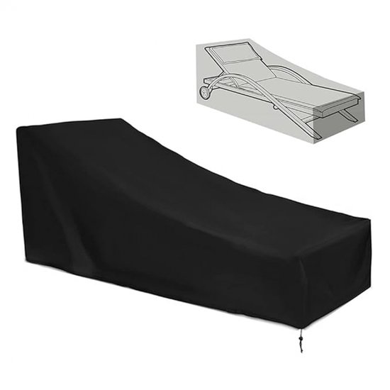 Zettum Abdeckung Für Gartenmöbel V-Form 265L X 265R X 80W Cm, Outdoor Loungesofa Abdeckung 600d Oxford Pu Ecksofa Abdeckhaube, Wasserdichtes Moebbelsets Schutzhuelle Fuer Sofa, Loungemoebel 4828970135
