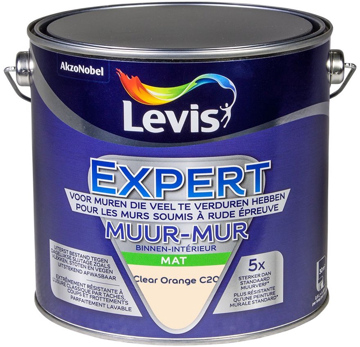 Levis - Expert Muur Binnen Mix - Clear Orange C20 - Mengverf - 2,5 L
