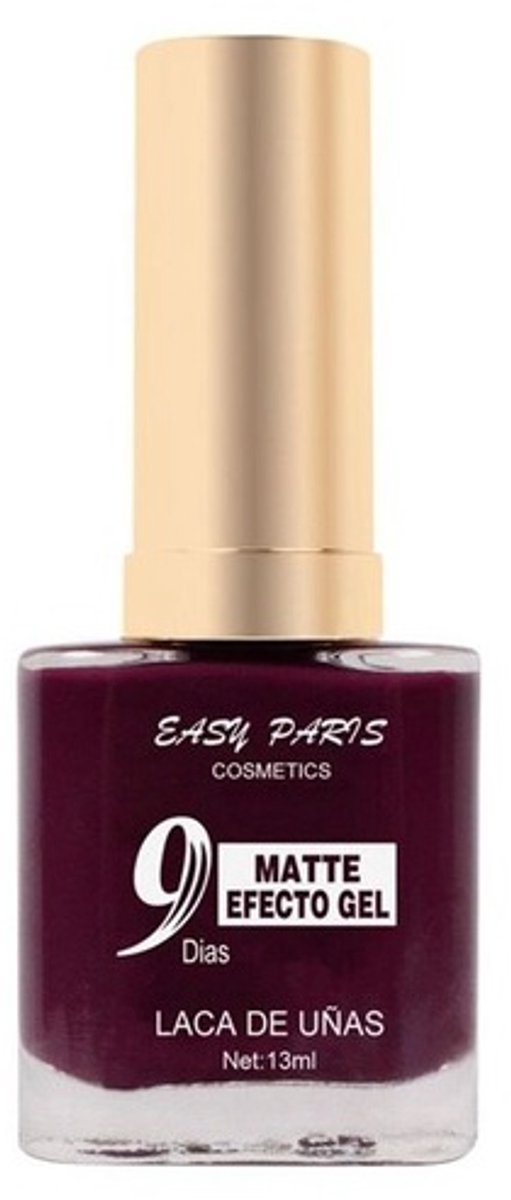 Easy Paris - Nagellak - Mat Paars - 1 flesje met 13 ml inhoud - Nummer 064