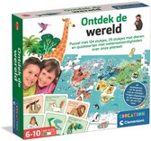 Clementoni Education - Ontdek de Wereld Puzzel