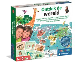 foto van Clementoni Education - Ontdek de Wereld Puzzel