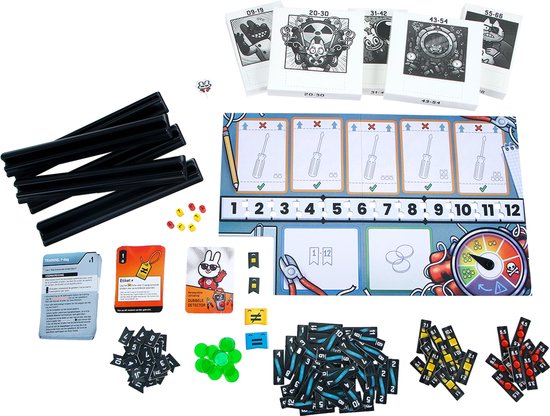 999 Games - Bomb Busters - Coöperatief Bordspel - Winnaar Spiel des Jahres 2025/Speelgoed van het jaar 2025 en de Gouden Ludo!- Werk samen en maak de bom onschadelijk - Tik tak, tik tak...