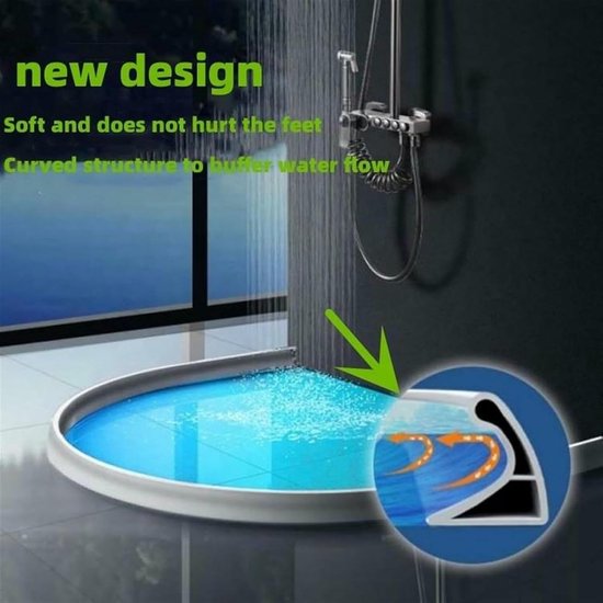 Barrière Eau Douche,Joint Porte Douche,Barriere De Douche,Seuil De