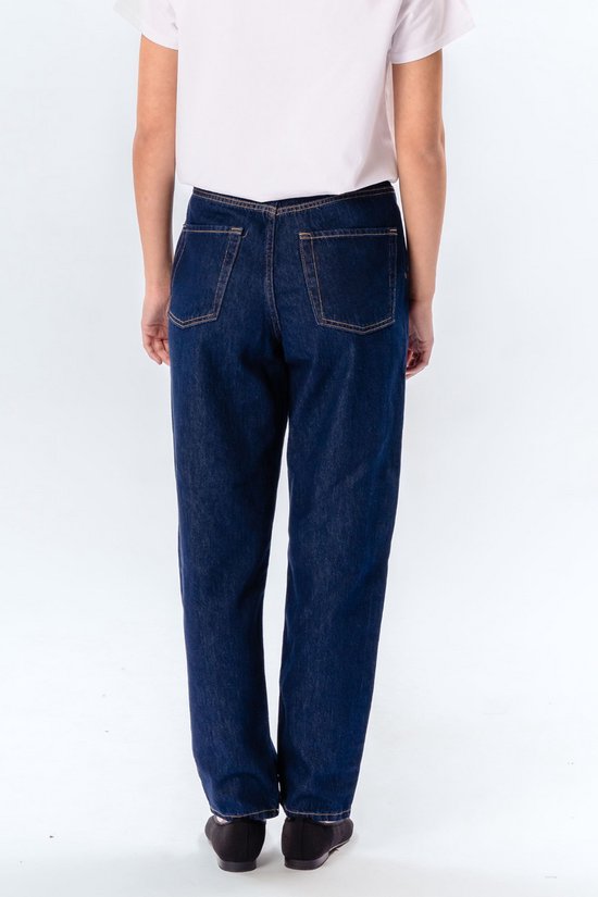 The Original Performance Mom Jeans - Jeans Femme - Denim Bleu Foncé - Mom Fit - Taille Haute