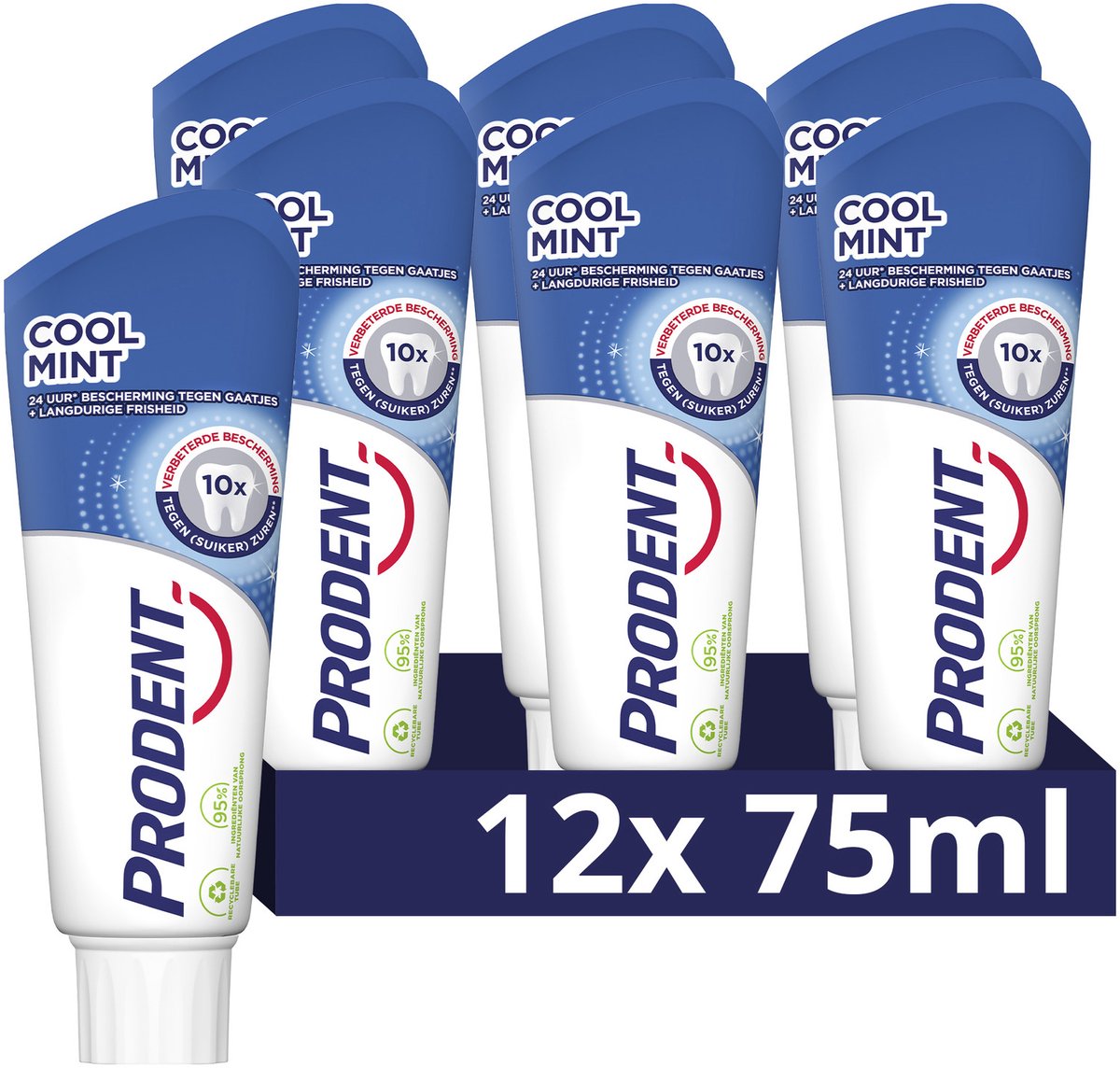 Prodent Cool Mint tandpasta - 12 x 75 ml