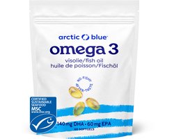 Arctic Blue - Omega 3 Visolie - MSC - 60 capsules