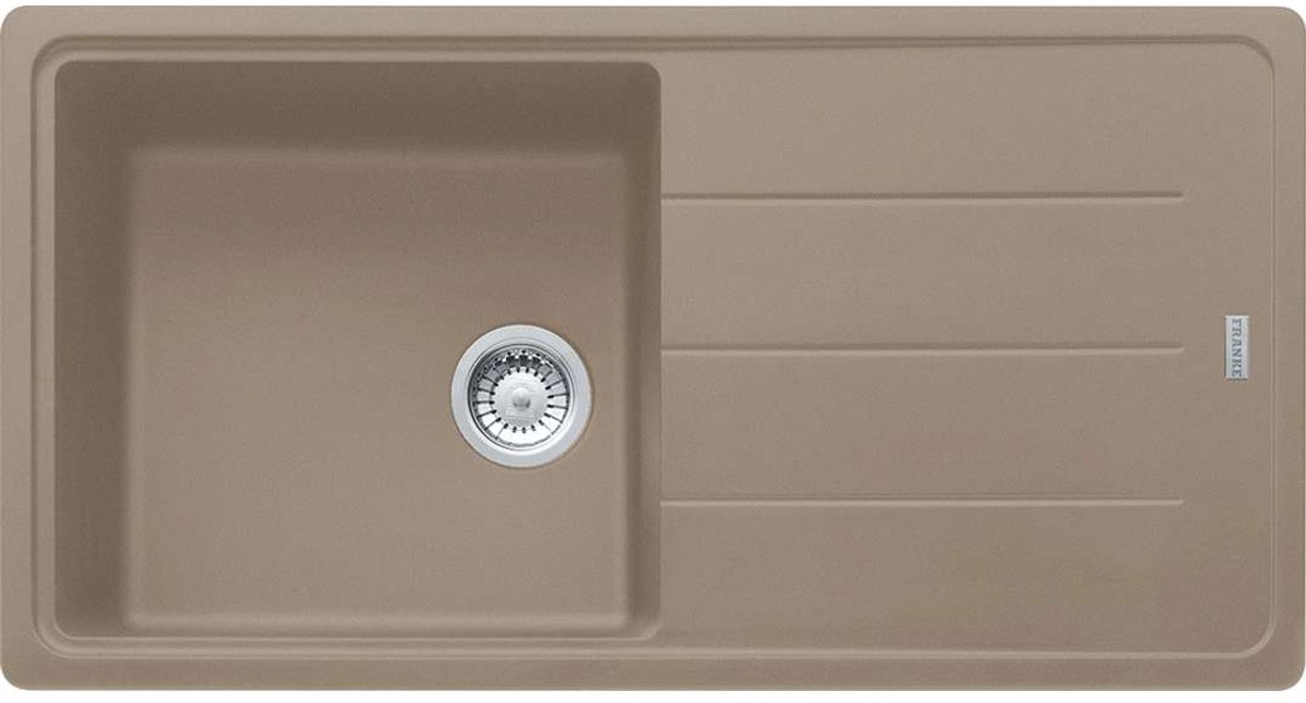 Franke Basis - BFG 611 fragranit spoelbak, 97x50 cm, kasjmier 114.0494.758
