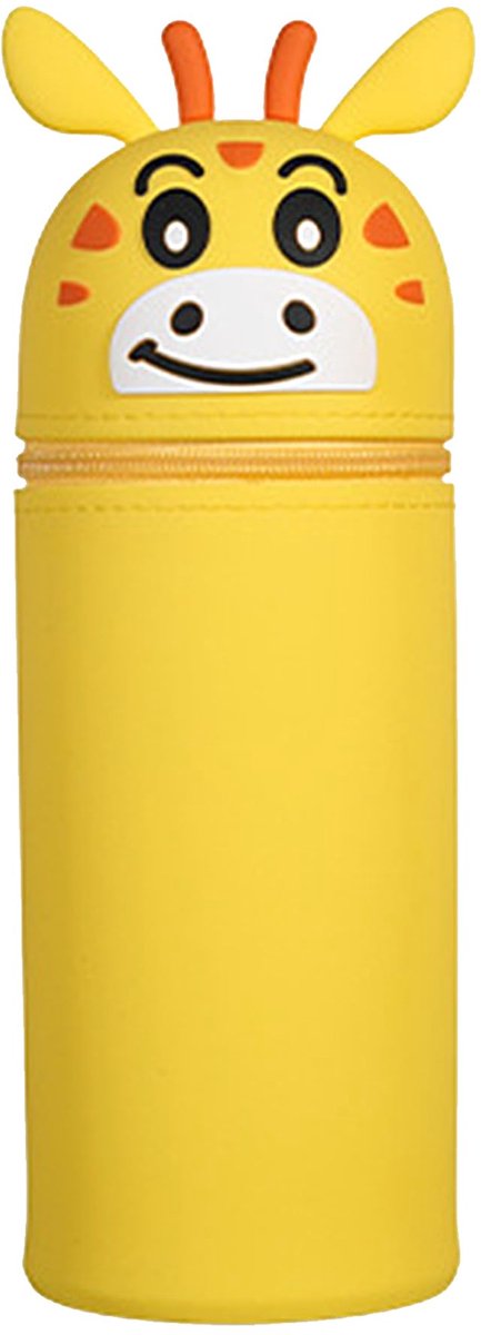 Siliconen Pennenzak - Zacht Cartoon Etui met Rits - Unisex voor Briefpapier