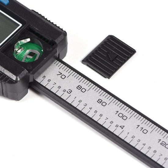 Digital Caliper 150 mm Caliper Electronic Digital LCD Display for Measuring Depth Steps, Outdoor Indoor Black — afbeelding 2