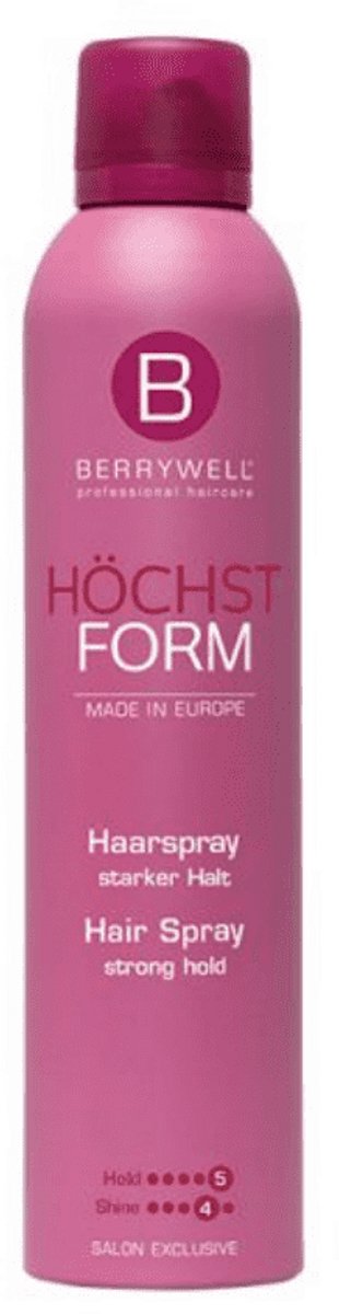 Berrywell Höchst Form Haarspray Sterke Hold 300 ml