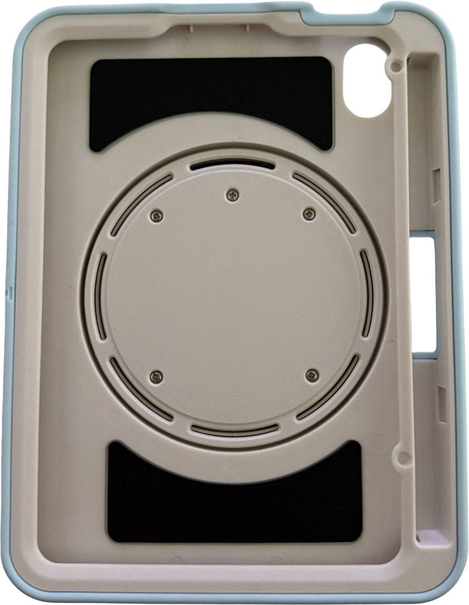 iPad mini 8.3 met stand en rotatie + lichtblauw