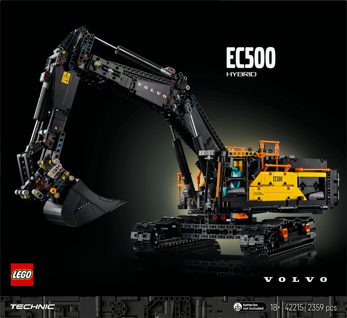 LEGO® Technic Volvo EC500 Hybrid Graafmachine - 42215 — afbeelding 11