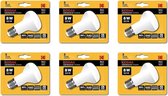 Kodak LED R63 E27 640lm Warm 8W Non Dim IC Driver - 6 stuks