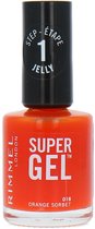 Vernis à ongles Rimmel Super Gel - 018 Sorbet Orange