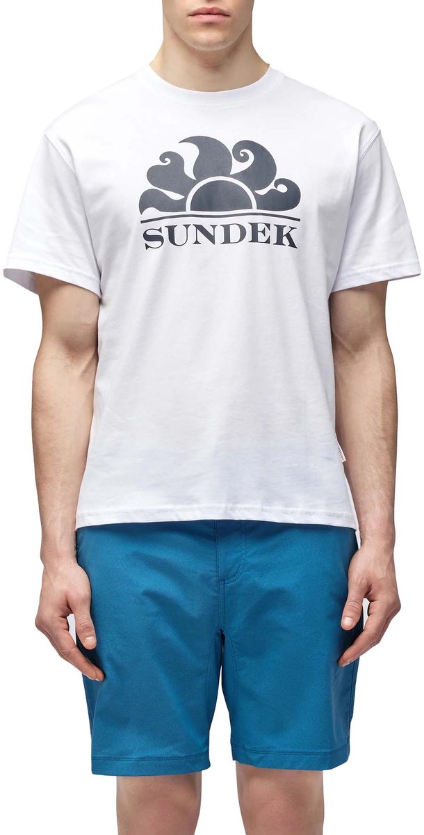 T-Shirt Sundek New Simeon Logo - Fashion Wear - Volwassen