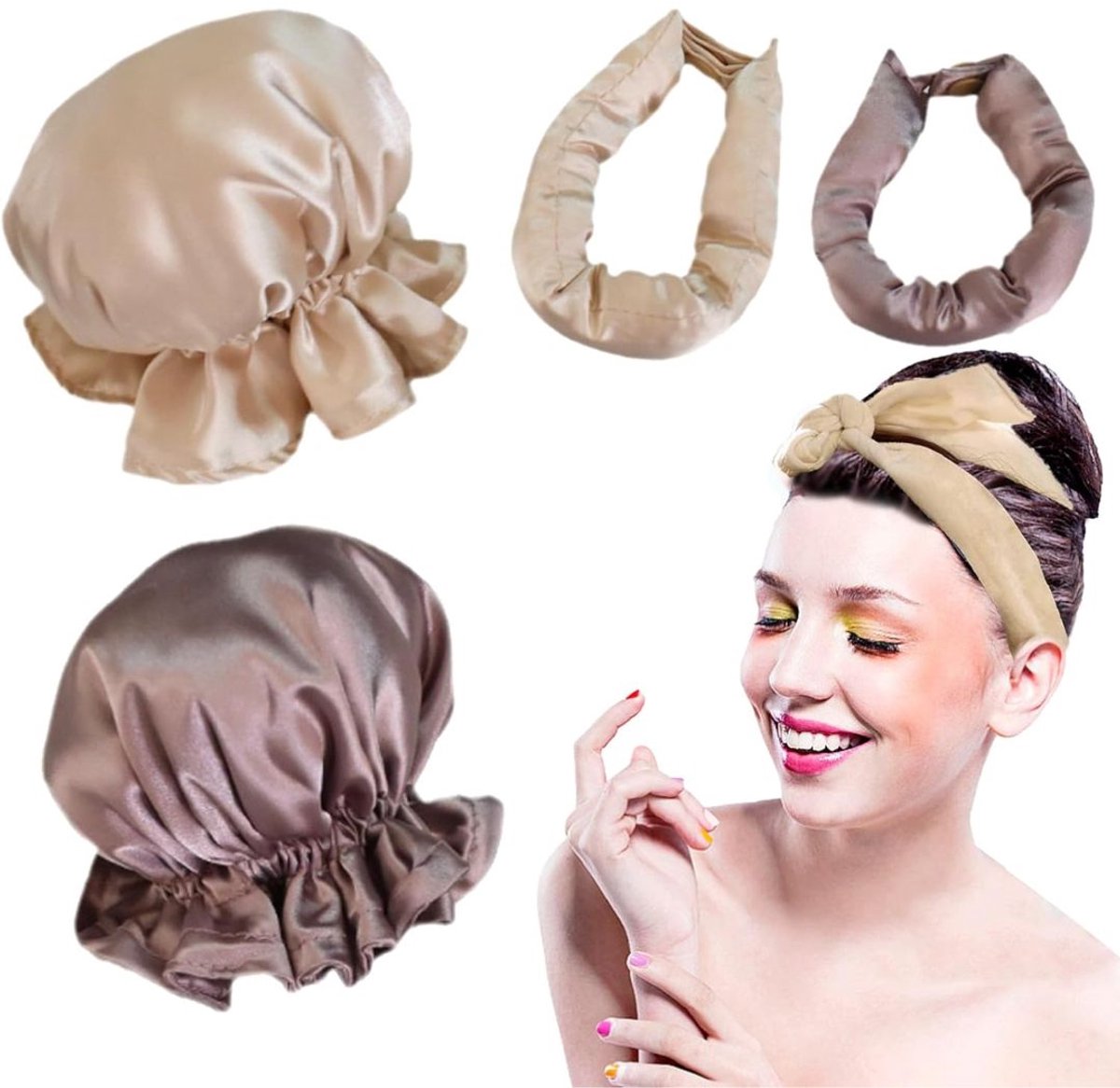 DailySupplies® Heatless Curls - Haarrollers - Krultang Krulspelden