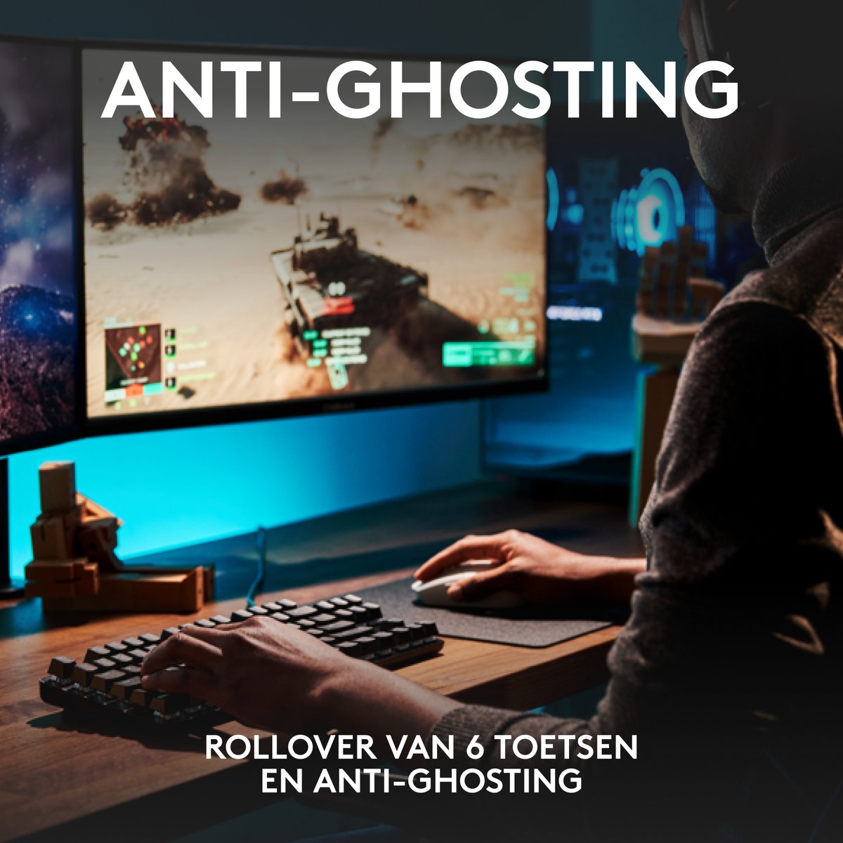 Logitech G413 SE - Mechanisch Gaming Toetsenbord thumbnail 5