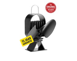 Caframo Ecofan® AirDeco II – krachtige originele kachelventilator – beste prestaties – Made in Canada – Nieuw: 15 jaar garantie