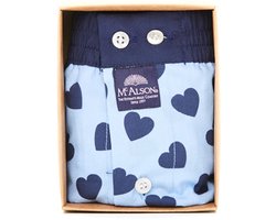 McAlson Boxer Passion hearts blue (M) Valentijn Hart Love