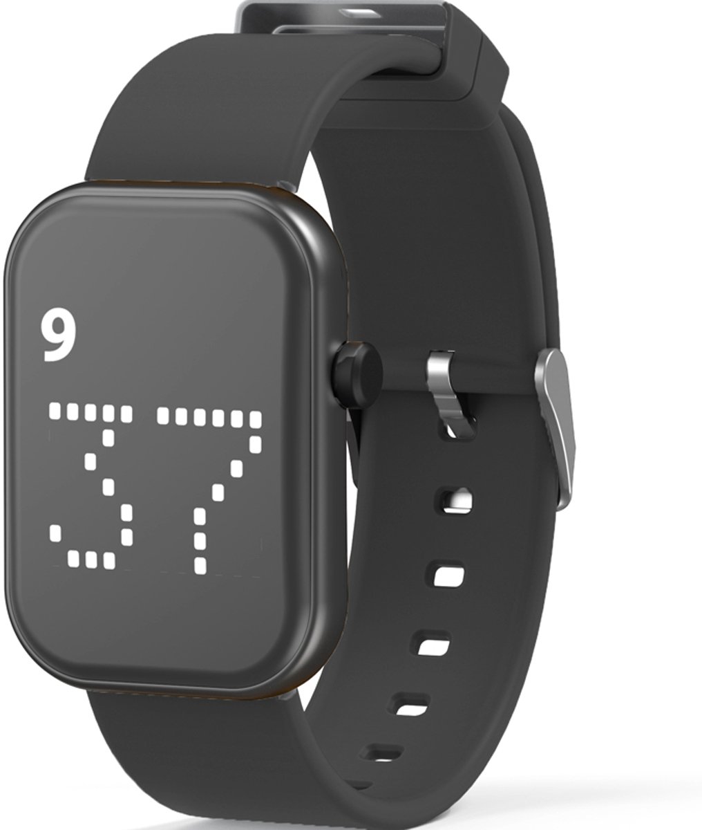 Herinneringshorloge - GHV Smart- 8 alarmen - App instelbaar- Zwart