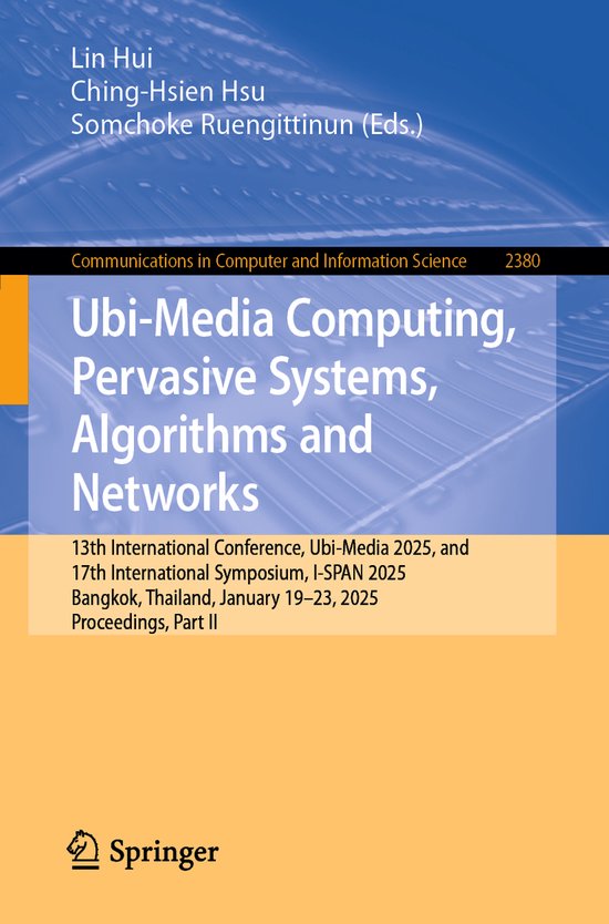 Communications in Computer and Information Science2380- Ubi- ... - cover