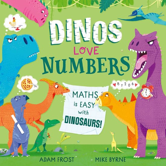 Dinos Love Numbers - cover