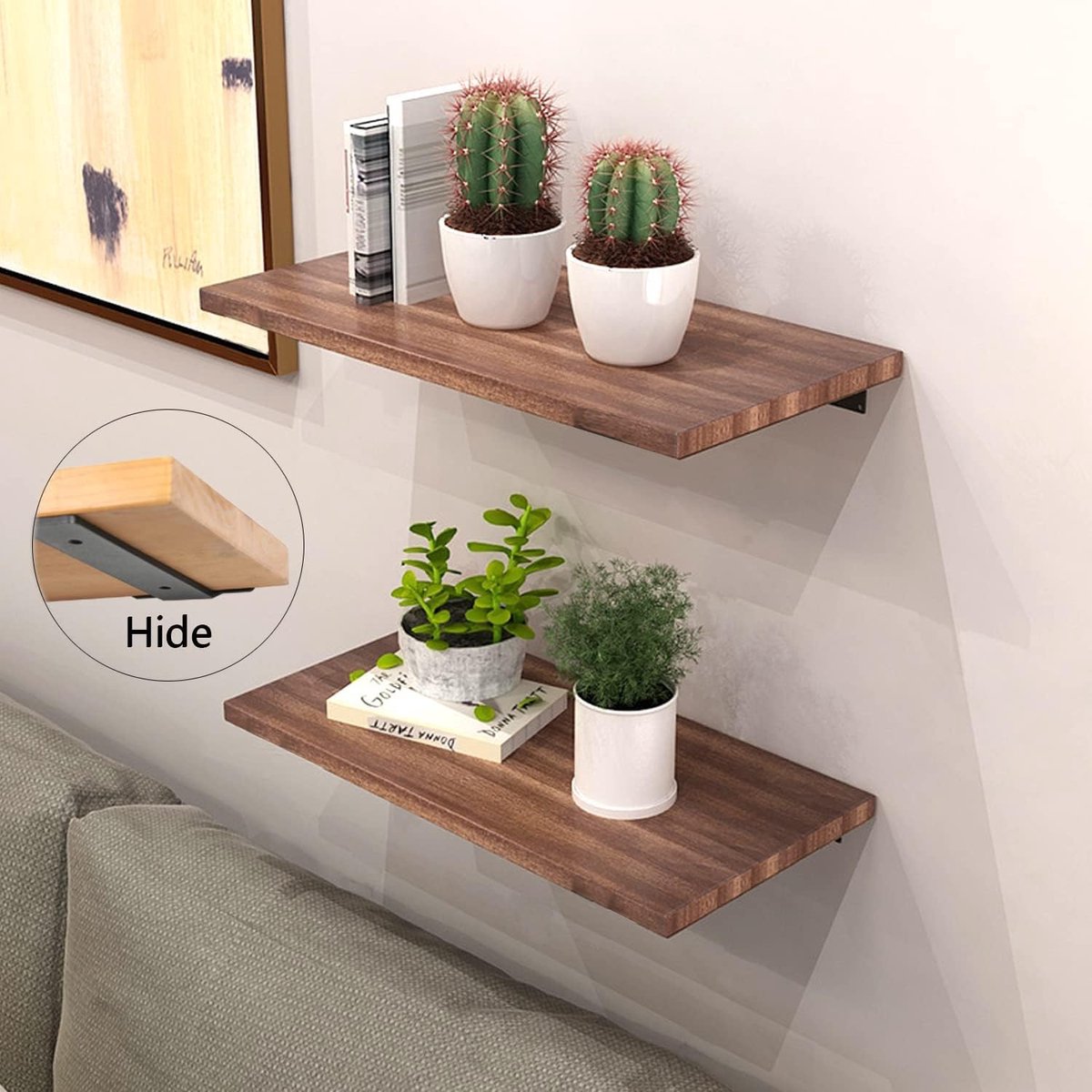 Maison DAM -2x Industriële Plankdragers L-vorm down 20 cm - Staal - 2 STUKS - Staal Maison DAM -2x Industriële Plankdragers L-vorm down 20 cm - Staal - 2 STUKS - Staal