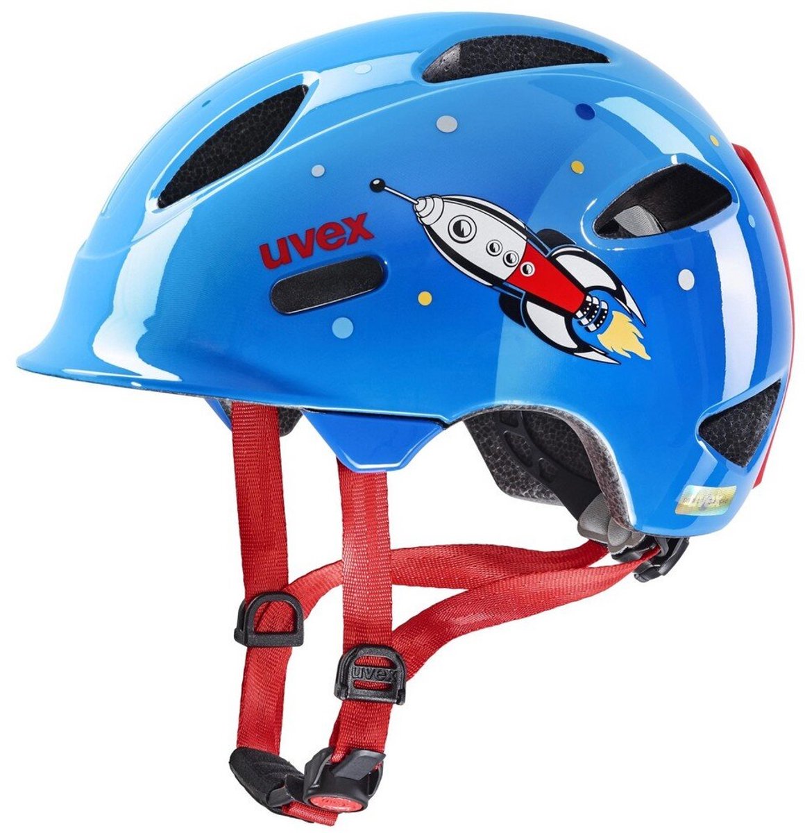 Fietshelm Uvex Kids Oyo Style Blue Rocket-46 - 50 cm – foto 2
