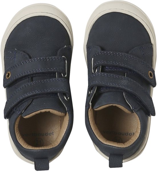 Vertbaudet Bottillons scratchés cuir souple bébé premiers pas