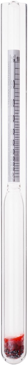 KADAX Wijnthermometer voor het meten van het alcoholgehalte, suikermeter, robuuste alcoholmeter van glas, alcoholmeter, areometer voor wijnbereiding (voor alcohol)