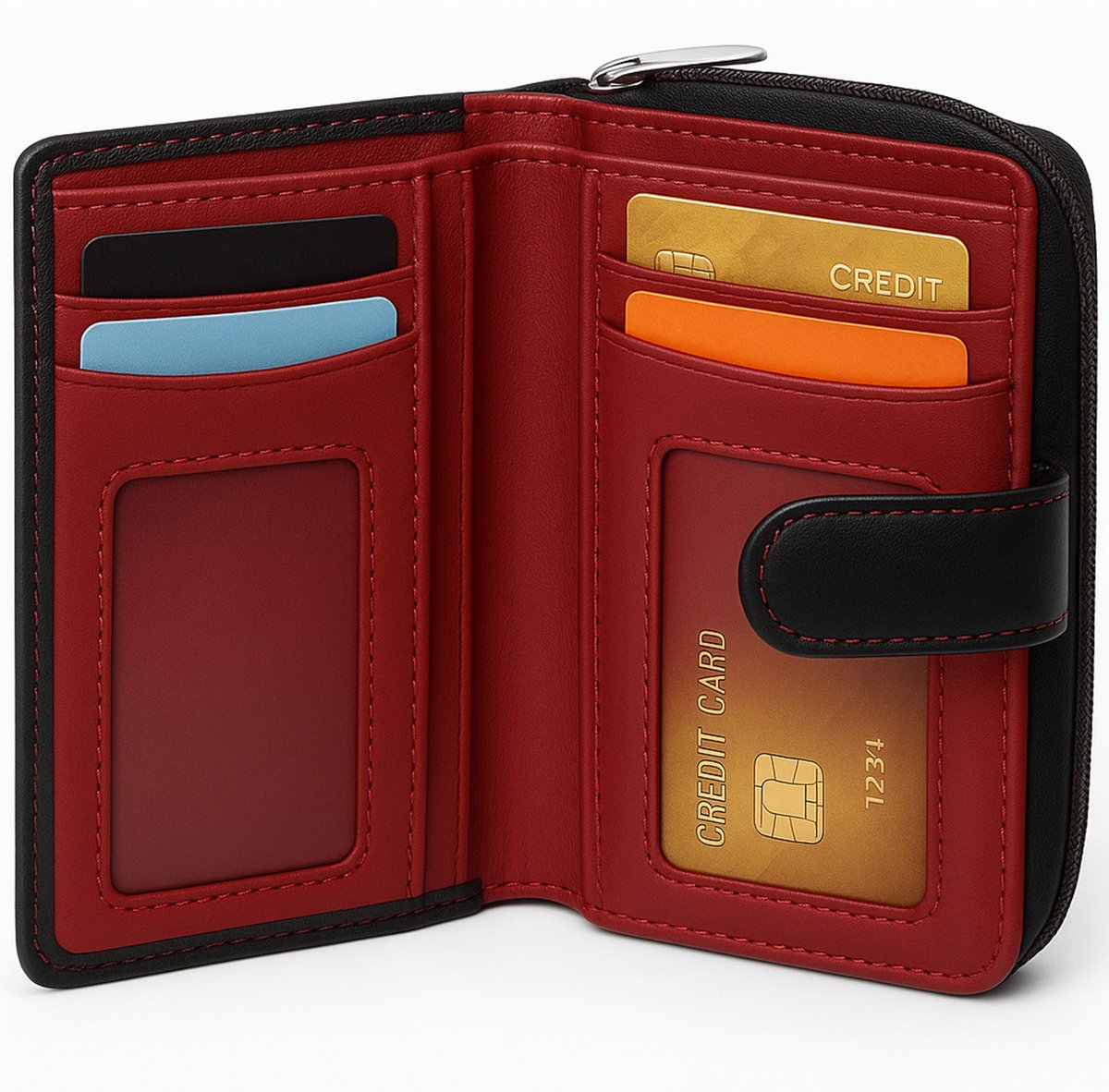 Visconti Colorado leder Portemonnee - CD22 red