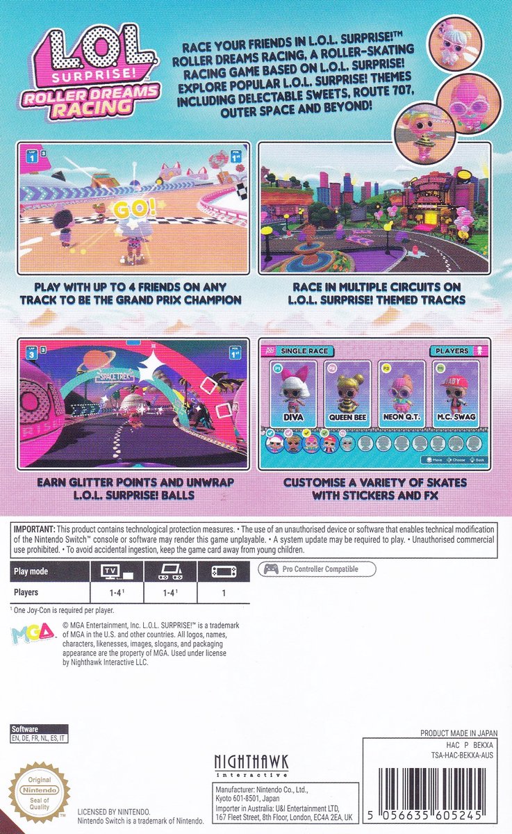 L.O.L Surprise! - Roller Dreams Racing AU Switch