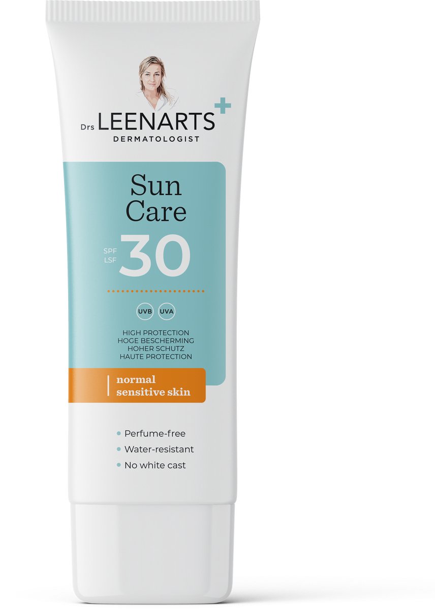 Goedkoopste Drs Leenarts Zonnebrand SPF30 voor Gezicht & Lichaam - Parfumvrij - Crème - 100 ml
