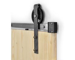 Schuifdeursysteem Raw Steel 200 cm – Stil, sterk en compleet